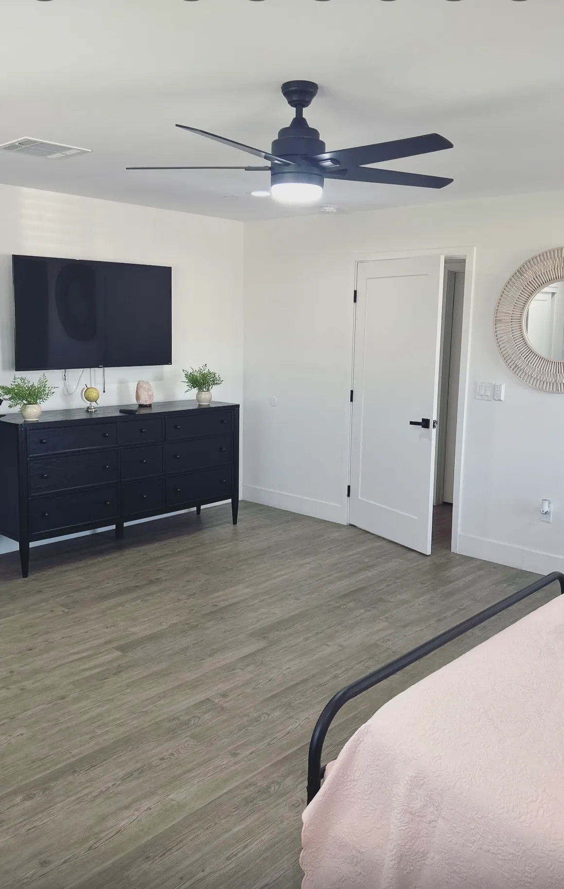 Bedroom with natural light